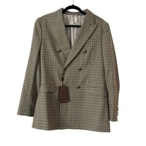 Etro NWT Women's Multi Color Tweed Blazer